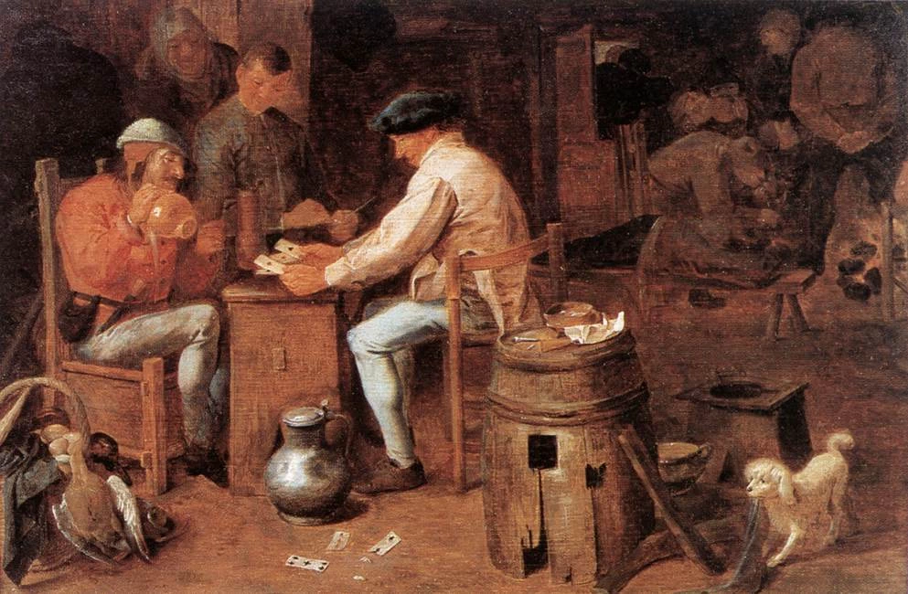 Giocatori di carte e ottoni - 642, Museo reale di belle arti di Anversa